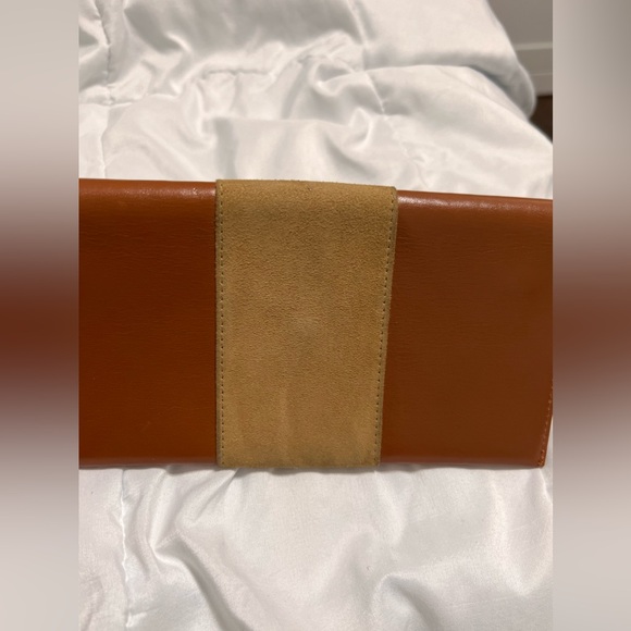 Christian Dior Brown Leather & Suede Wallet - Picture 2 of 9